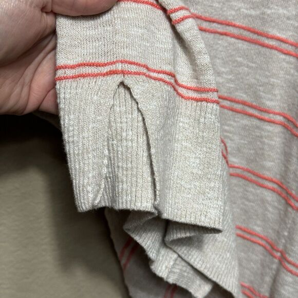 Madewell Bradley Open Front Cardigan Sweater Textured Stripes Women’s  Size S - Picture 6 of 8